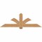 Ekena Millwork Redmond Smooth Timber Gable Bracket, Western Red Cedar, 72"W x 24"H x 5 1/2"D x 5 1/2"F, 8/12 Pitch GBW072X24X0606RED00SWR - alternate 1
